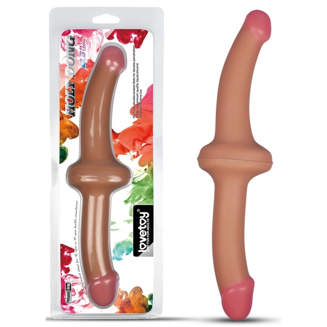 Lovetoy Holy Dong 31 Cm Çift Taraflı Lezbiyen Penis Dildo