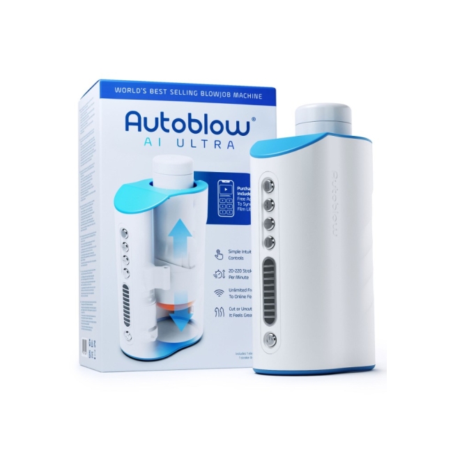 Autoblow AI Ultra Otomatik Mükemmel Oral Seks Robotu