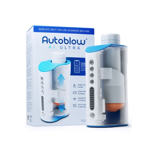 Autoblow AI Ultra Otomatik Mükemmel Oral Seks Robotu