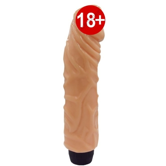 Ayarlanabilir Güçlü Titreşimli 22 Cm Damarlı Vibratör