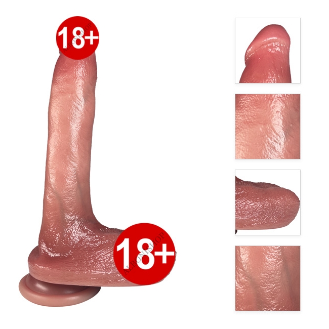 Bonilove 21 Cm Ultra Gerçekci Titreşimli İleri Geri Hareketli Dildo