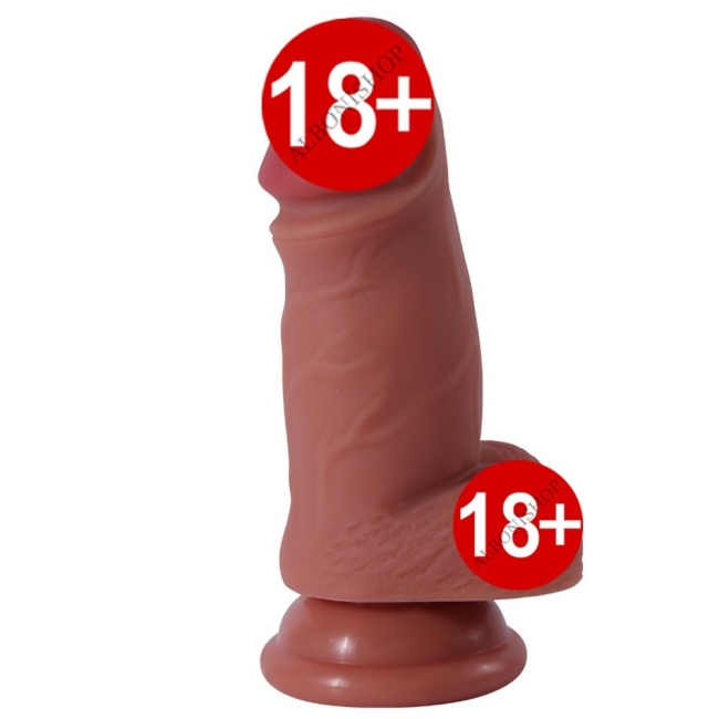 Bonilove Alex 13.5 Cm Çift Katmanlı Yumuşak Dokulu Realistik Penis