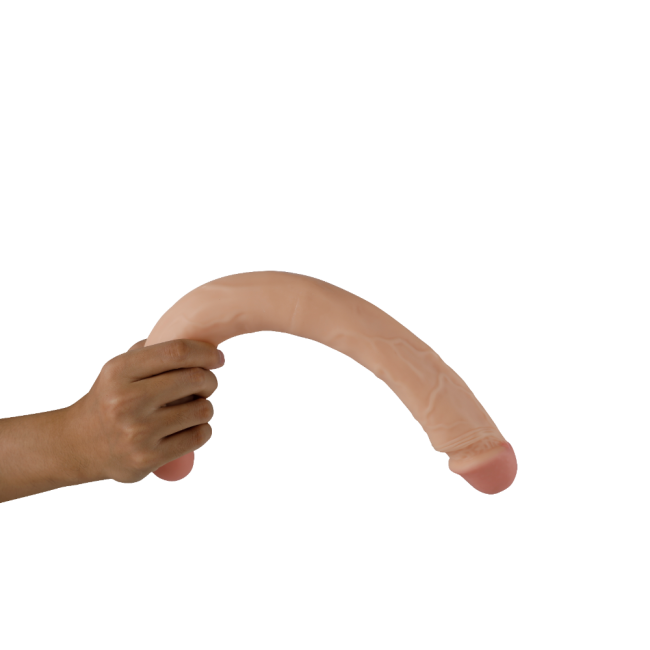 Grv 39 Cm Çİft Başlı Ten Rengi Lezbiyen Penis