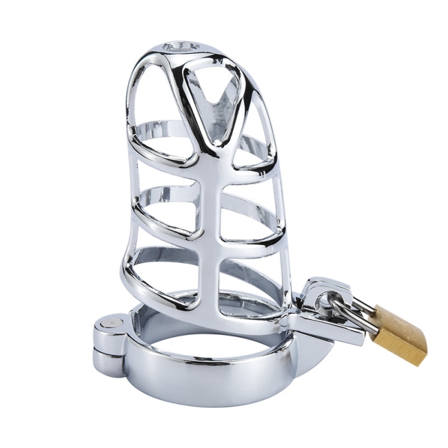 Bonilove Metal Chastity Cage Fetiş Kilitli Penis Kafesi