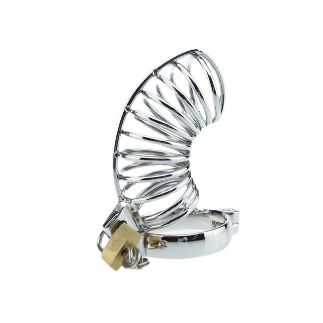 Bonilove Metal Chastity Cage Fetiş Kilitli Penis Kafesi