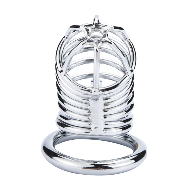 Bonilove Metal Chastity Cage Fetiş Kilitli Penis Kafesi