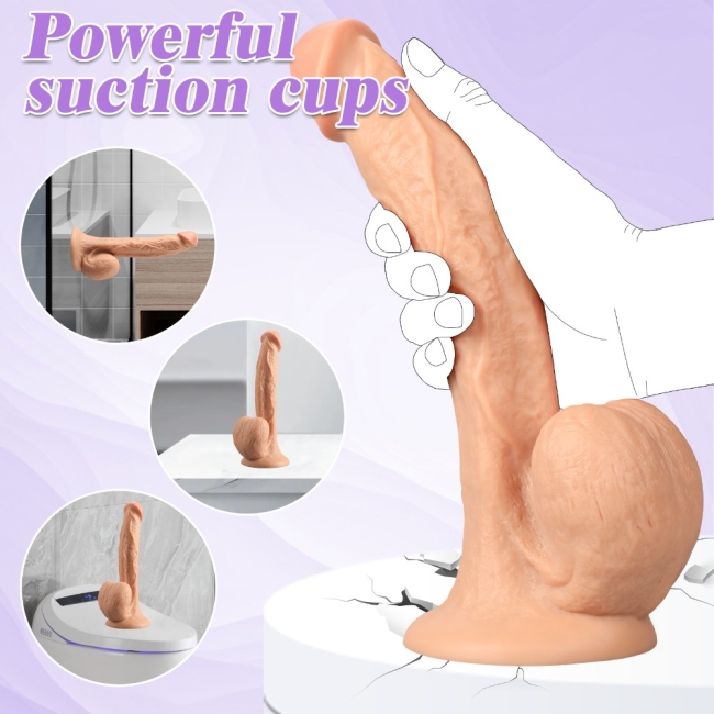 Byon Belden Bağlamalı Büyük Boy 27 Cm Kemerli Realistik Dildo