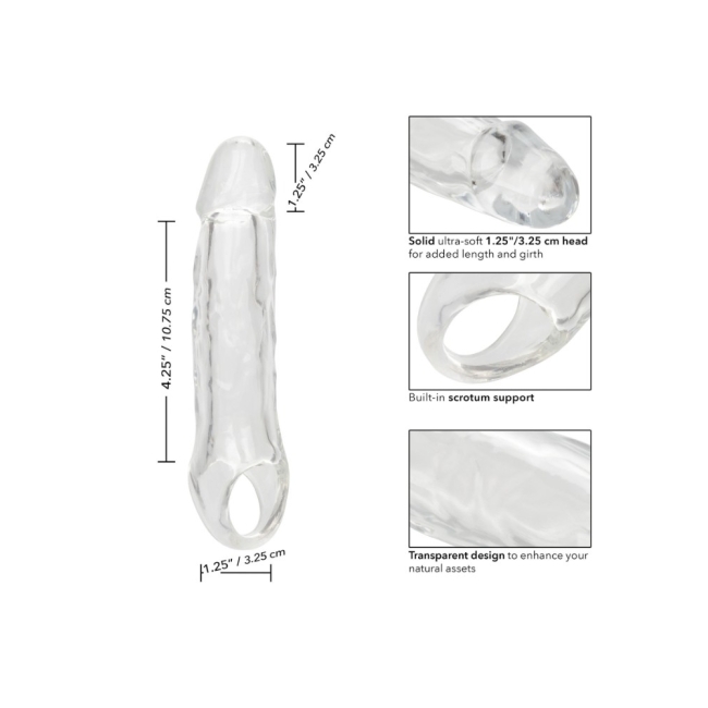 CalExotics Performance Maxx Clear Extension 17 Cm Penis Kılıfı