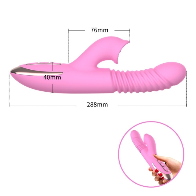 Db Angellia İleri Geri Dönebilen Klitorise Özel Titreşime Sahip Vibratör