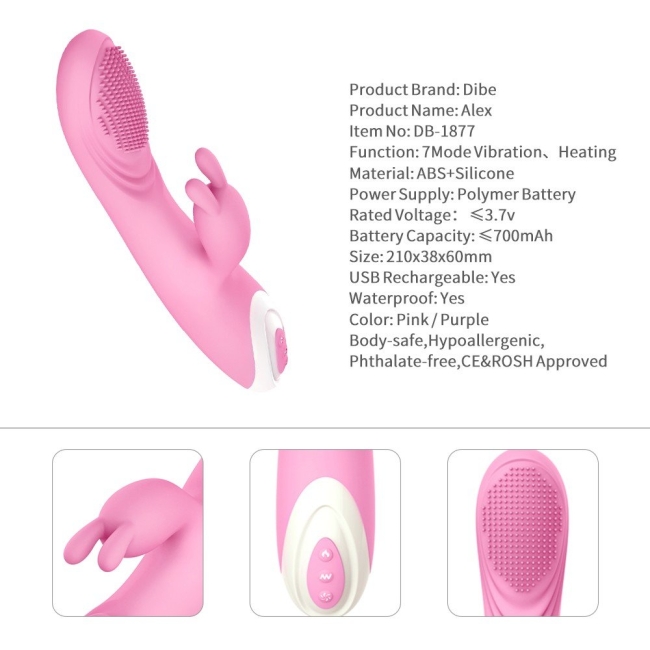 Db Karen G Bölgesi Klitoris Titreşimli Şarjlı Silikon Vibratör