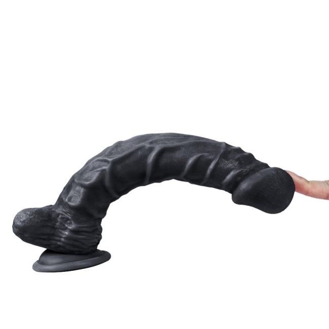 Dildo Series Knight 25 Cm Realistik Dev Zenci Penis