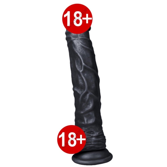 Dildo Series Knight 25 Cm Realistik Dev Zenci Penis