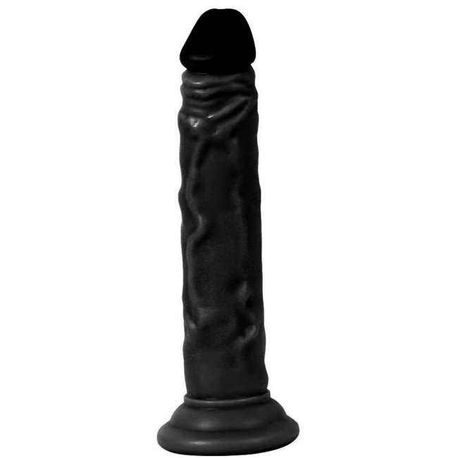 Dildo Series Siyah Naruto 19 Cm Esnek  Realistik Penis Dildo