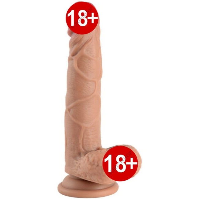 Double Layer Çift Katmanlı Ultra Yumuşak 18 Cm Realistik Penis