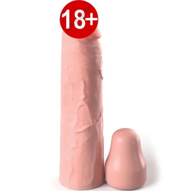 Fantasy Extension Elite 17 Cm Silikon Penis Kılıfı 