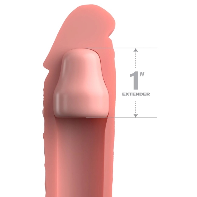 Fantasy Extension Elite 17 Cm Silikon Penis Kılıfı 