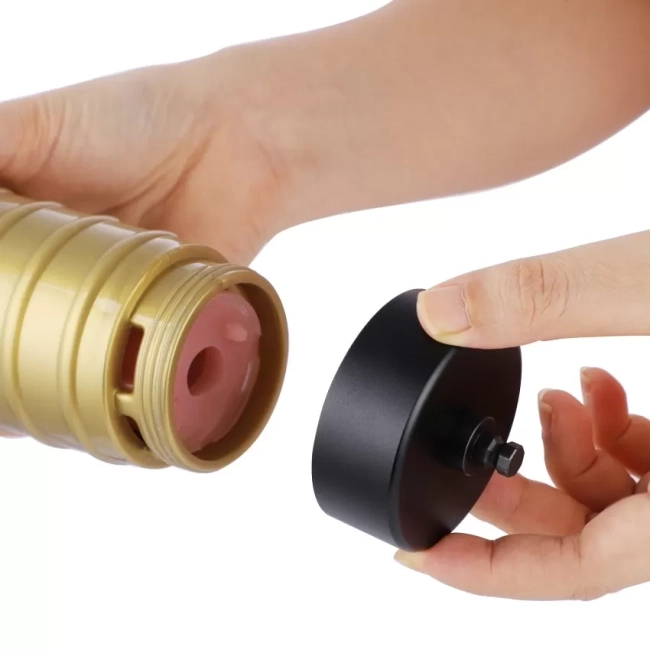 Fleshlight&Fleshlight Go için Klicloklu Standart Fleshlight Kapak Adaptörü