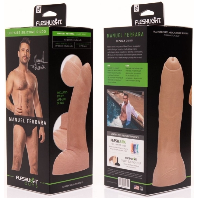 Fleshlight Guys Manuel Ferrara 20 Cm Ultra Gerçekçi Realistik Dildo