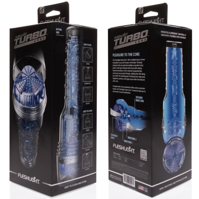 Fleshlight Turbo Core Blue Ice Oral Mastürbatör