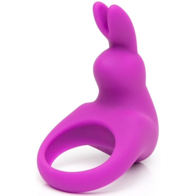 Happy Rabbit - Cock Ring Klitoris Uyarıcı Titreşimli Mor Penis Halkası