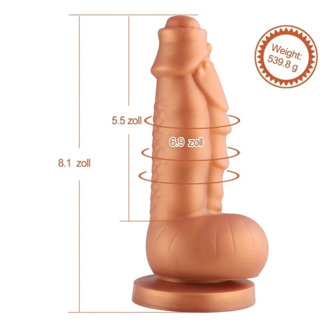 Hismith Sex Makineleri İçin Tasarlanmış 20 Cm Dildo