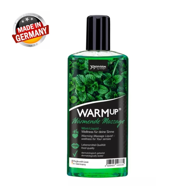 Joy Division Warm Up Nane Aromalı Isıtıcı Masaj Jeli 150 Ml 