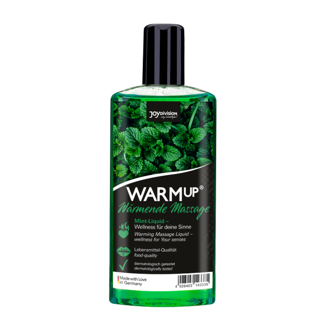 Joy Division Warm Up Nane Aromalı Isıtıcı Masaj Jeli 150 Ml 