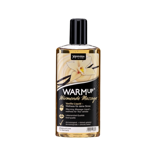 Joy Division Warm Up Vanilya Aromalı Isıtıcı Masaj Jeli 150 Ml 