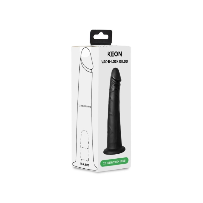 Kııroo 19 Cm Vantuzlu Realistik Yapay Dildo(Keon Makine İçin)