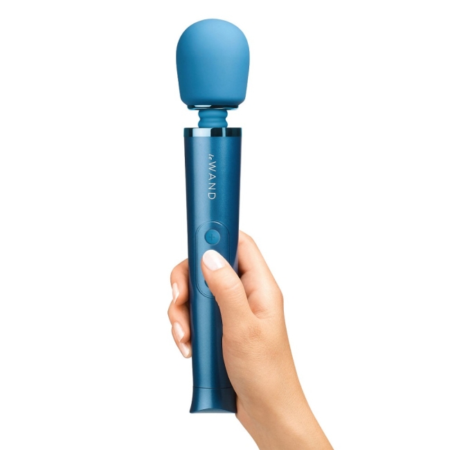 Le Wand - Petite Rechargeable Vibrating Massager Blue Masaj Aleti