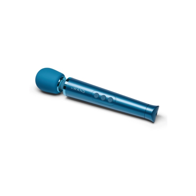 Le Wand - Petite Rechargeable Vibrating Massager Blue Masaj Aleti