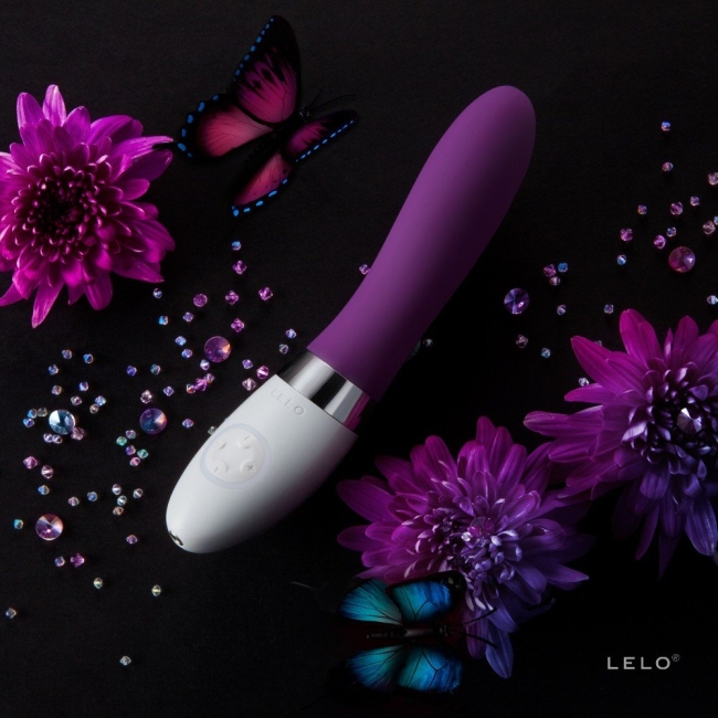 Lelo Liv 2 Plum G-Bölgesi & Klitoris Masaj Vibratör