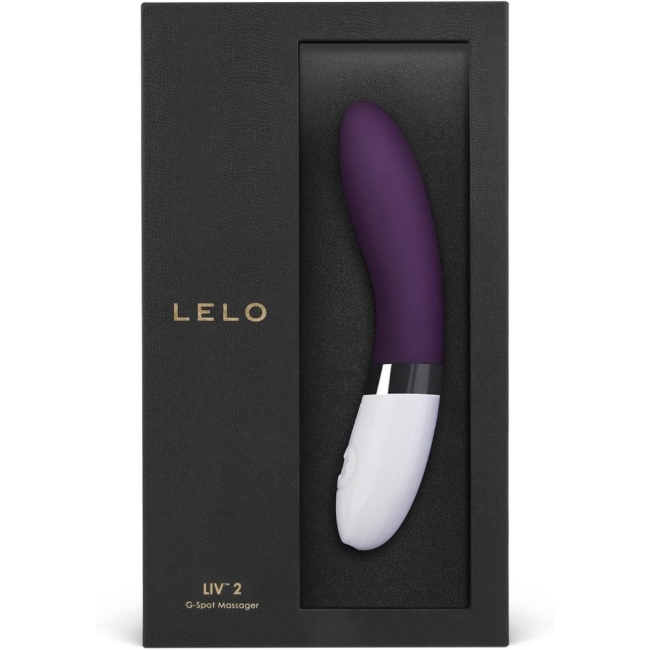 Lelo Liv 2 Plum G-Bölgesi & Klitoris Masaj Vibratör