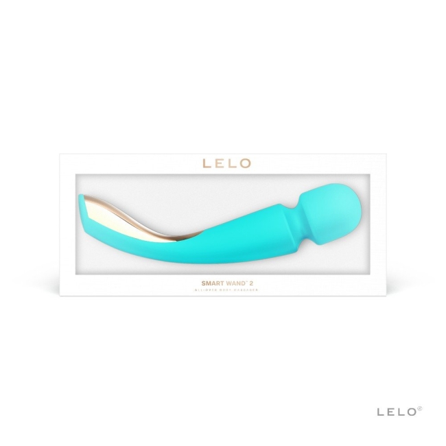 Lelo Smart Wand 2 Medium Ocean Blue Orta Boy Çok Güçlü Masaj Aleti