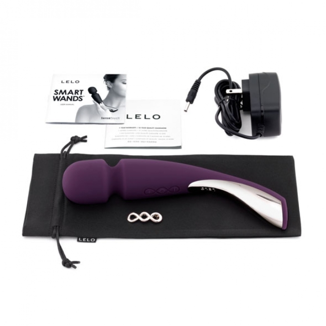 Lelo Smart Wand Akıllı Sensörlü Orta Boy Çok Yönlü Masaj Vibratörü