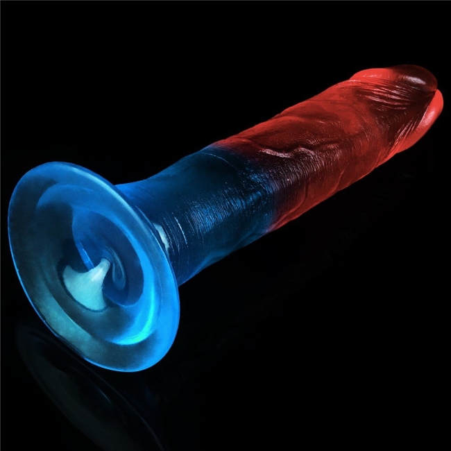 Lovetoy Çift Renkli Ultra Yumuşak 17 Cm Jel Dildo