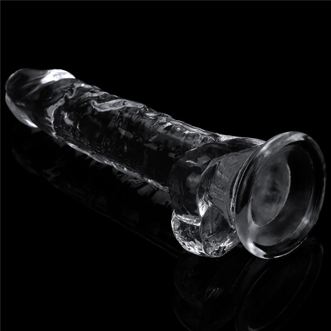 Lovetoy Flawless Clear 19 Cm Yumuşak Şeffaf Jel Dildo	