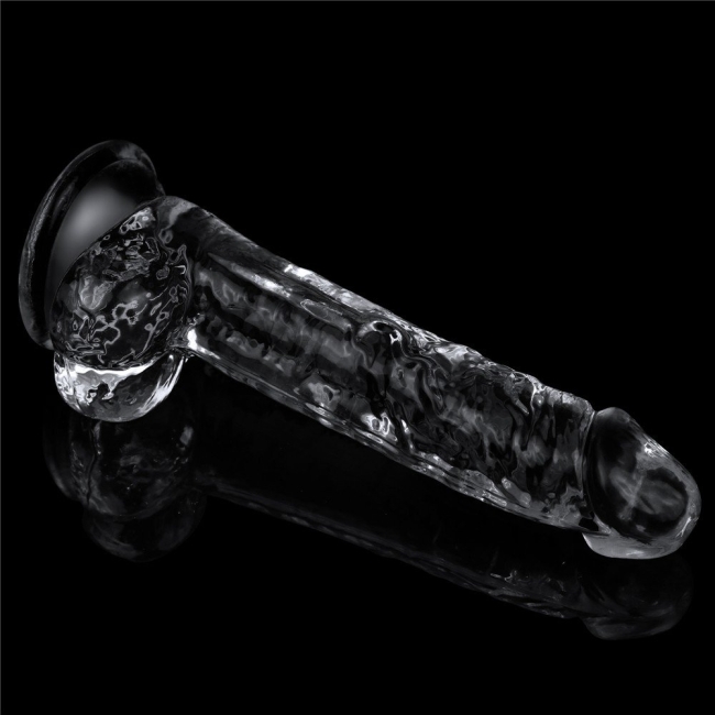 Lovetoy Flawless Clear 19 Cm Yumuşak Şeffaf Jel Dildo	