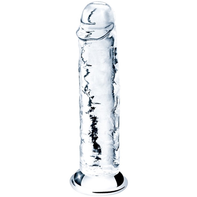 Lovetoy Flawless Clear Anal ve Vajinal 18 Cm Yumuşak Şeffaf Jel Dildo