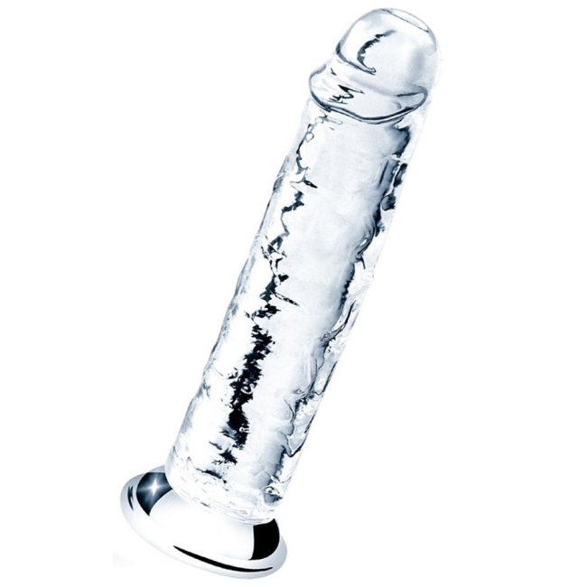 Lovetoy Flawless Clear Anal ve Vajinal 18 Cm Yumuşak Şeffaf Jel Dildo