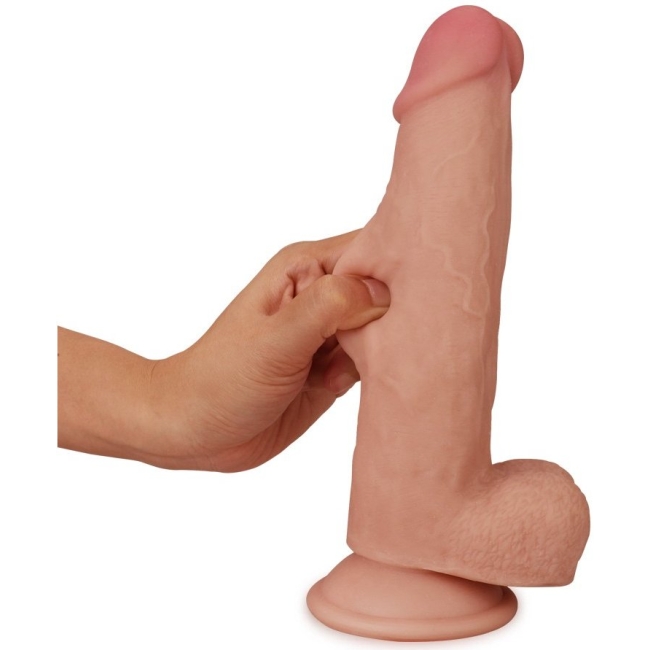 Lovetoy Ultra Yumuşak Hareketli Dış Yüzeyli Özel Seri 20 Cm Realistik Penis