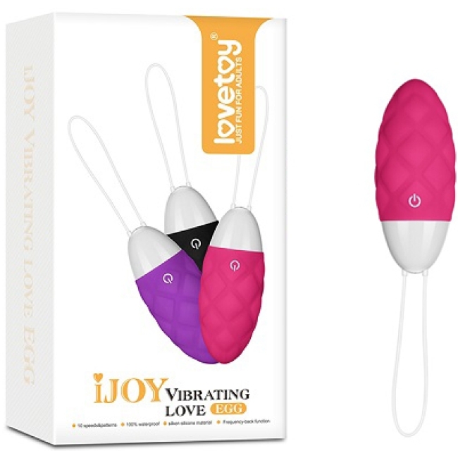 Lovetoy IJOY 10 Fonksiyonlu Titreşimli Pembe Vibratör