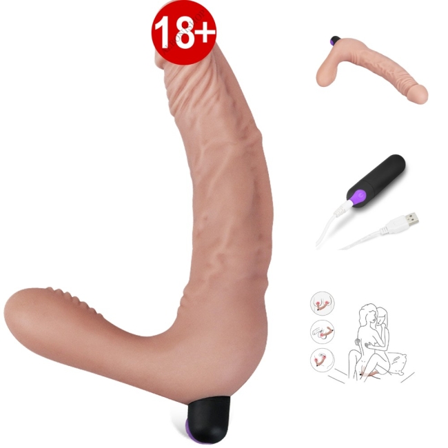 Lovetoy IJOY Ultra Lüks Çiftlere Özel Strapless Vibratör Penis