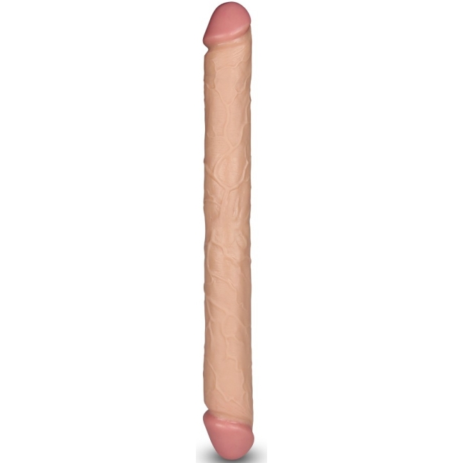Lovetoy Ultra Yumuşak Damarlı 45 Cm Realistik Çift Başlı Penis-2213