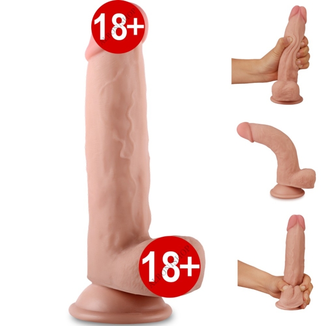 Lovetoy Ultra Yumuşak Hareketli Dış Yüzeyli Özel Seri 20 Cm Realistik Penis