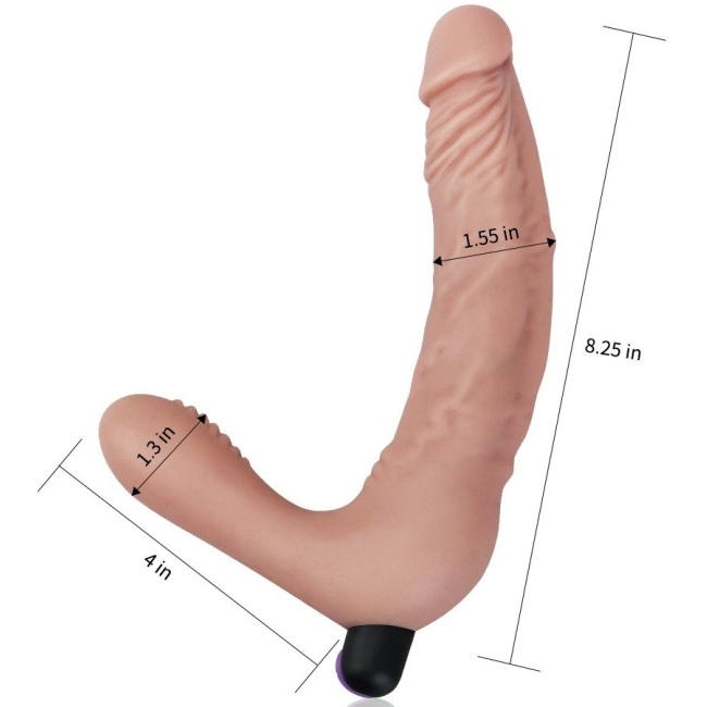 Lovetoy IJOY Ultra Lüks Çiftlere Özel Strapless Vibratör Penis