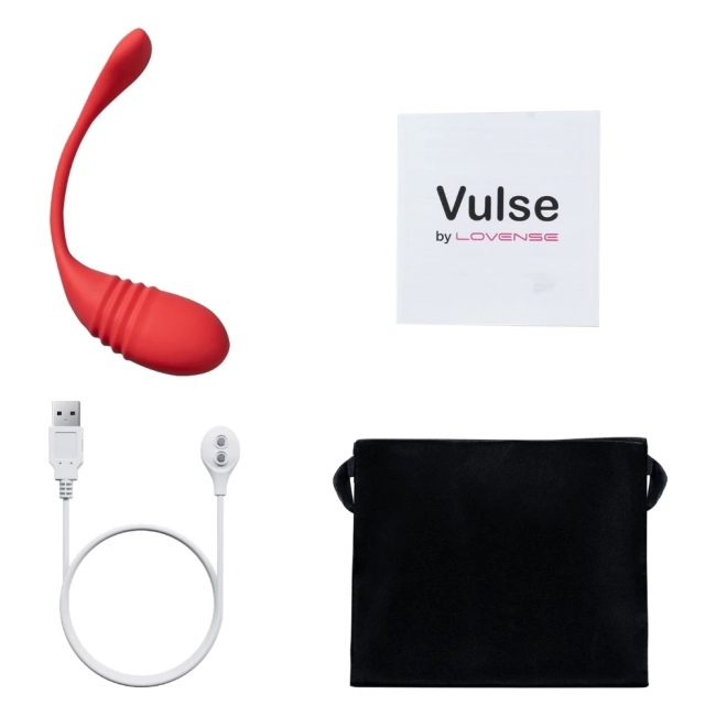 Lovense Vulse App-Controlleds Thrusting & Vibrating Egg Vibratör