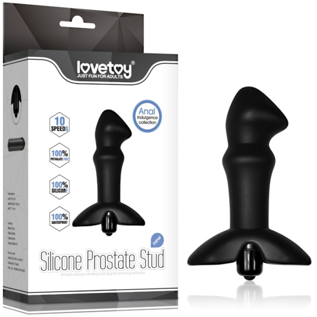 Lovetoy 10 Modlu Titreşimli Silikon Prostat Anal Plug-LV2602