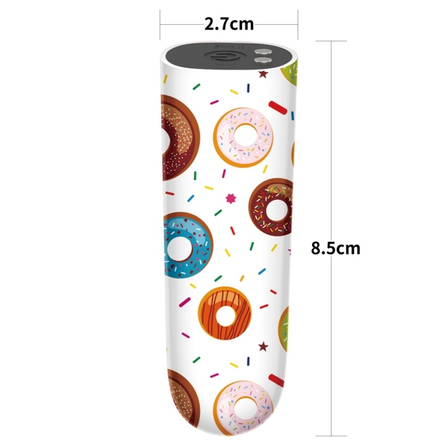 Lovetoy Donut Özel Tasarım 10 Farklı Titreşim Modlu Mini Vibratör	