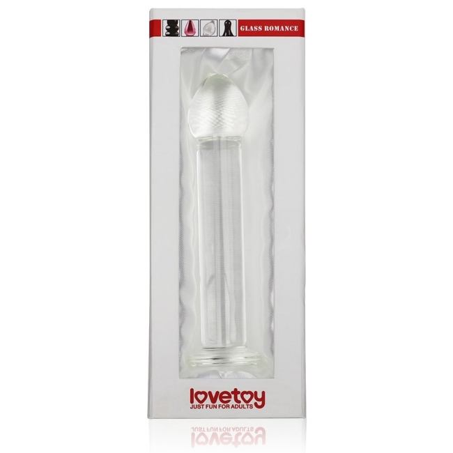 Lovetoy Glass Romance 18 Cm Cam Dildo